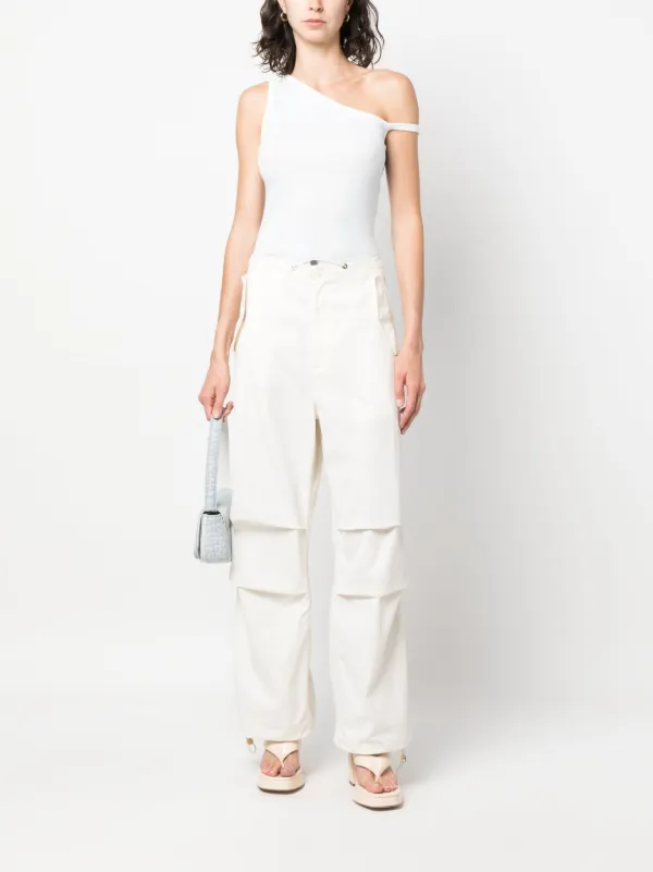 courreges】フランスブランド ロゴデザイン ベロア トップス