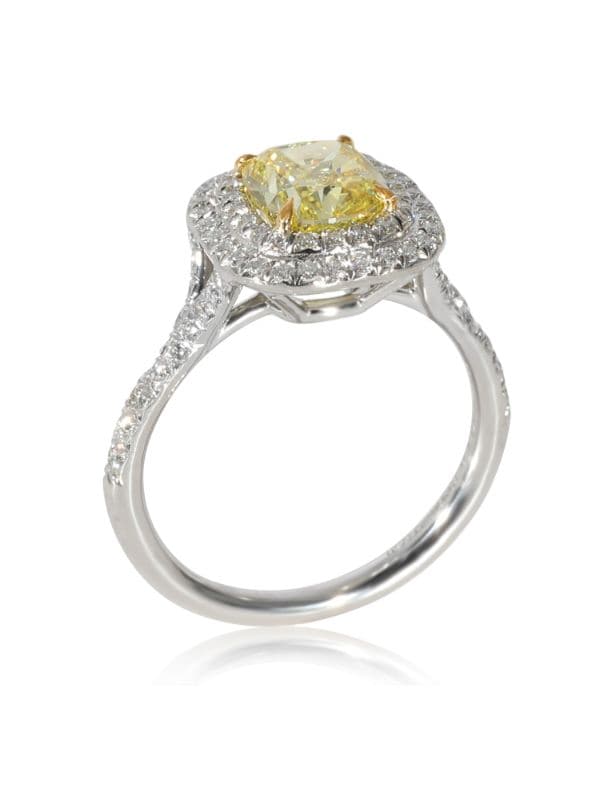 Tiffany's canary deals diamond ring