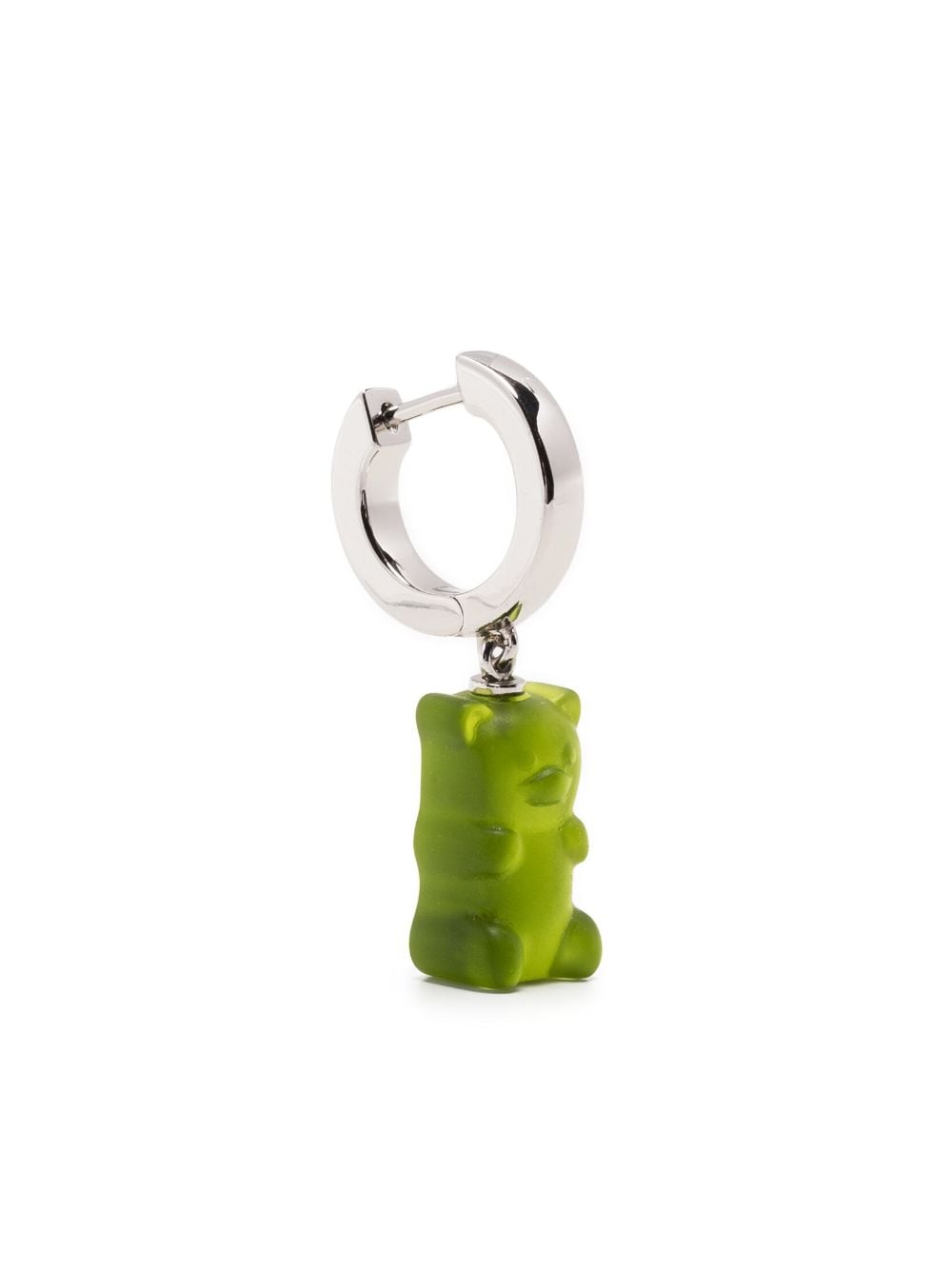 Darkai Gummy-bear Pendant Earring In Silver