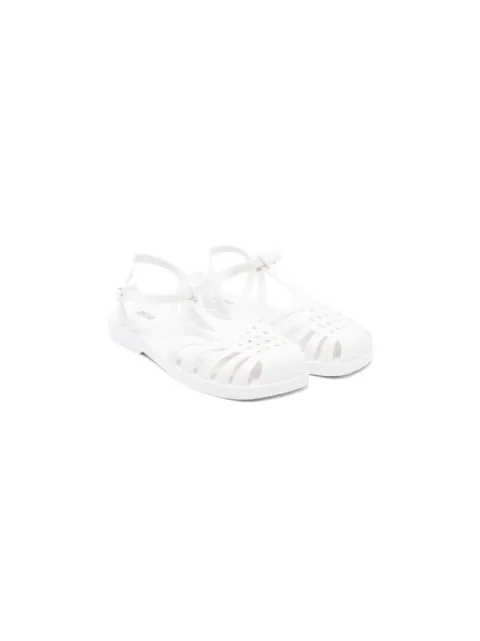 Mini Melissa Aranha caged-toe sandals