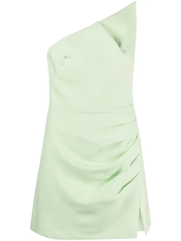 navy blue dress for baby girl ROLAND MOURET Asymmetric crêpe minidress - 4944632 main image 0