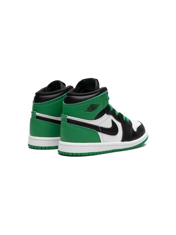 Green jordans sales kids