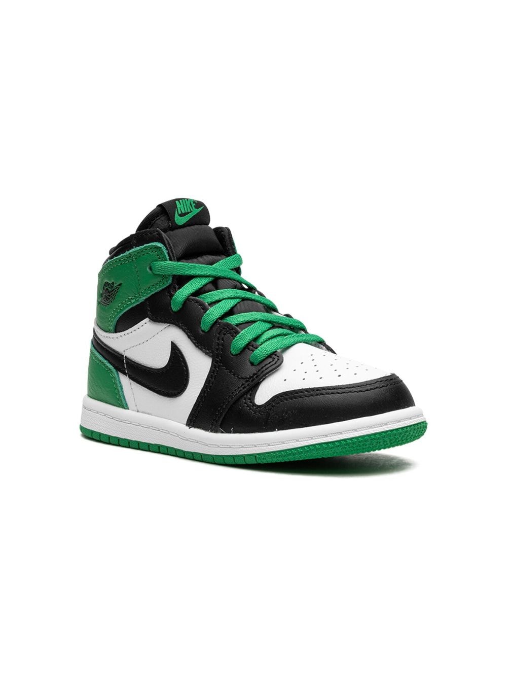 Jordan Kids tenis Air Jordan 1 Lucky Green Verde FARFETCH AR