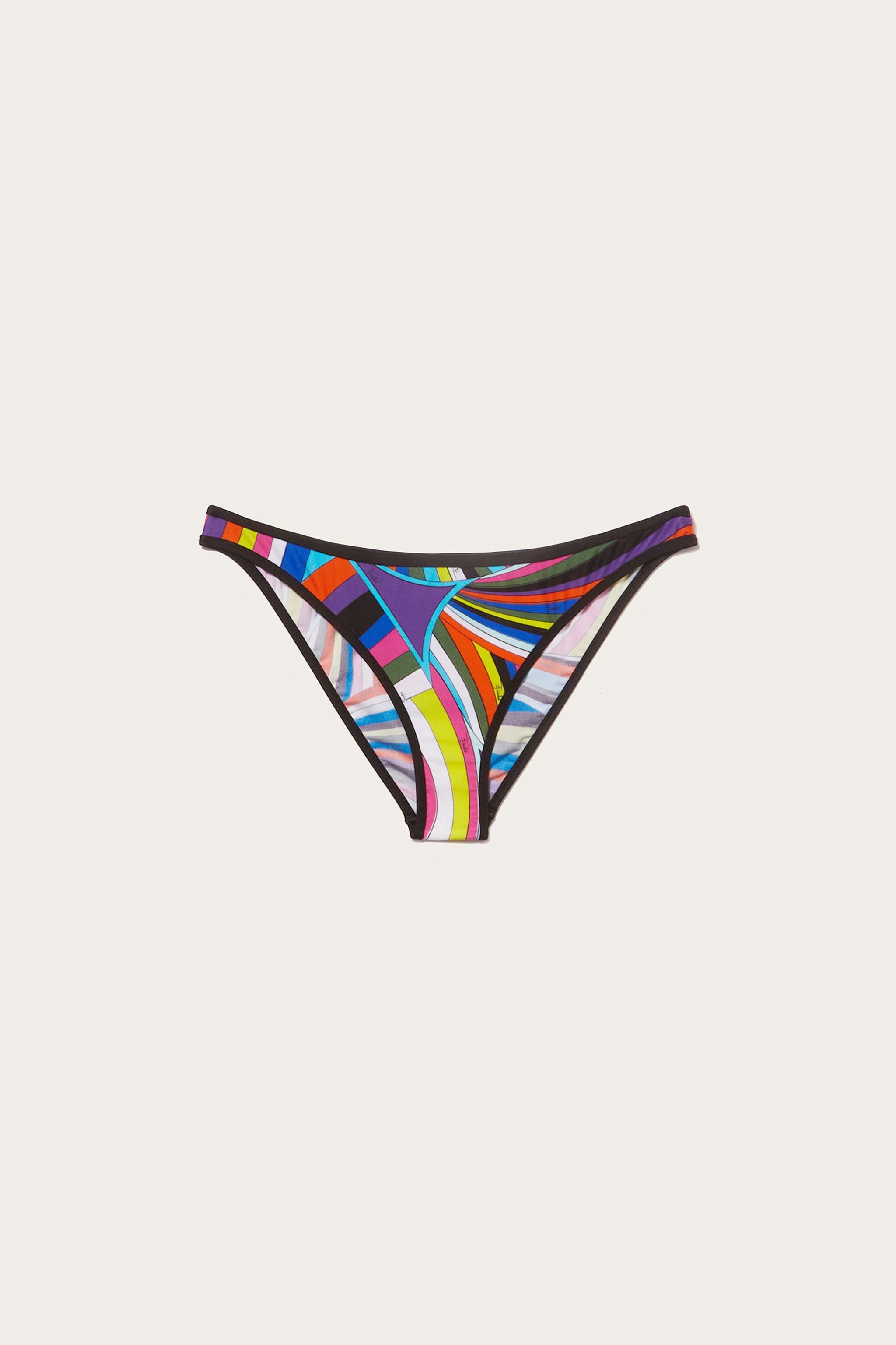 Iride-Print Bikini Briefs in multicolour | PUCCI