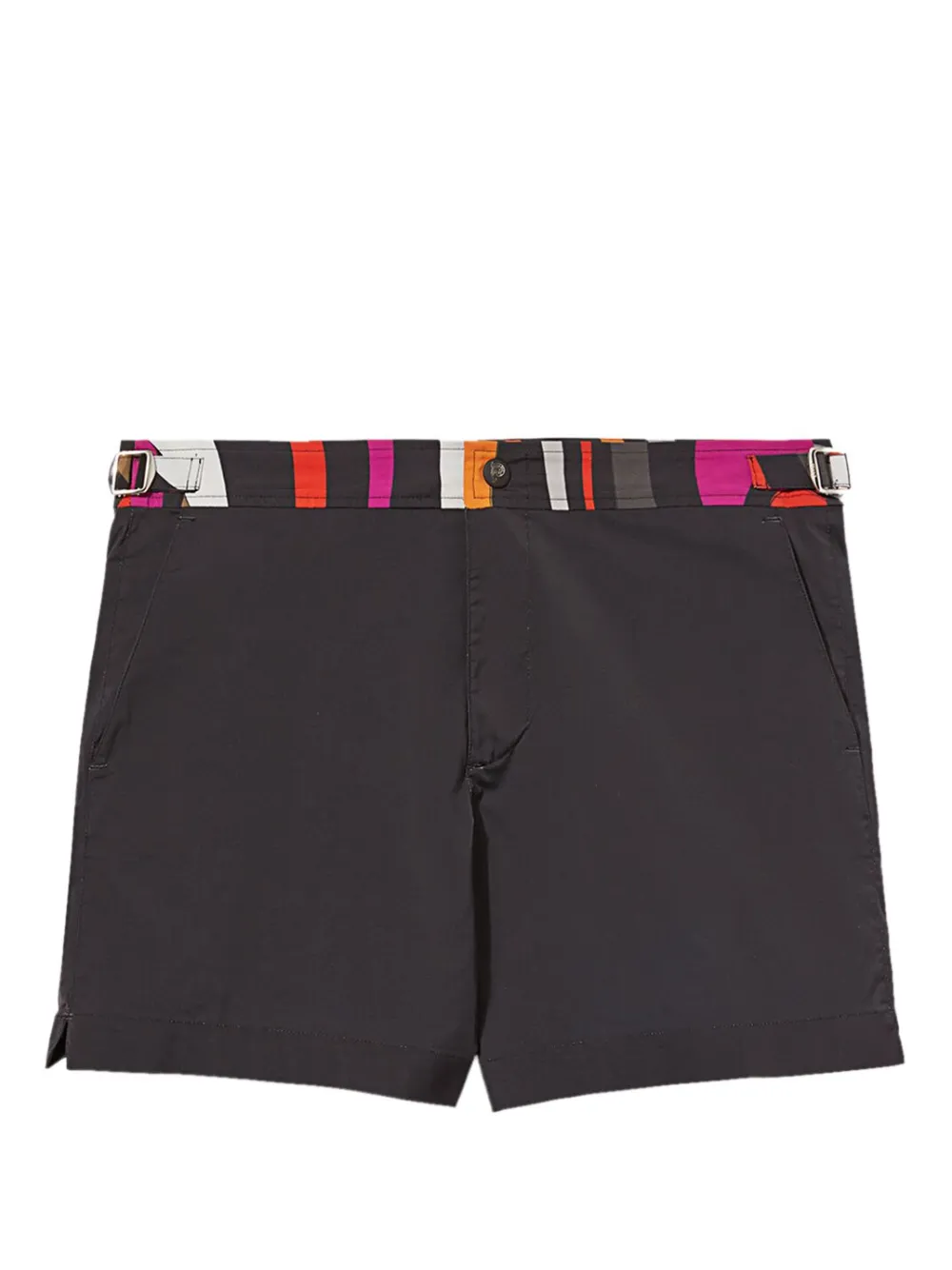 PUCCI stripe-detailing swim shorts – Black