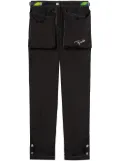 PUCCI large patch-pocket straight-leg trousers - Black