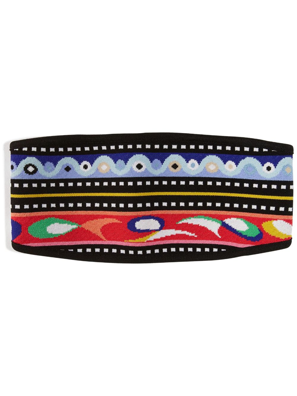 Pucci Abstract-print Headband In Violett