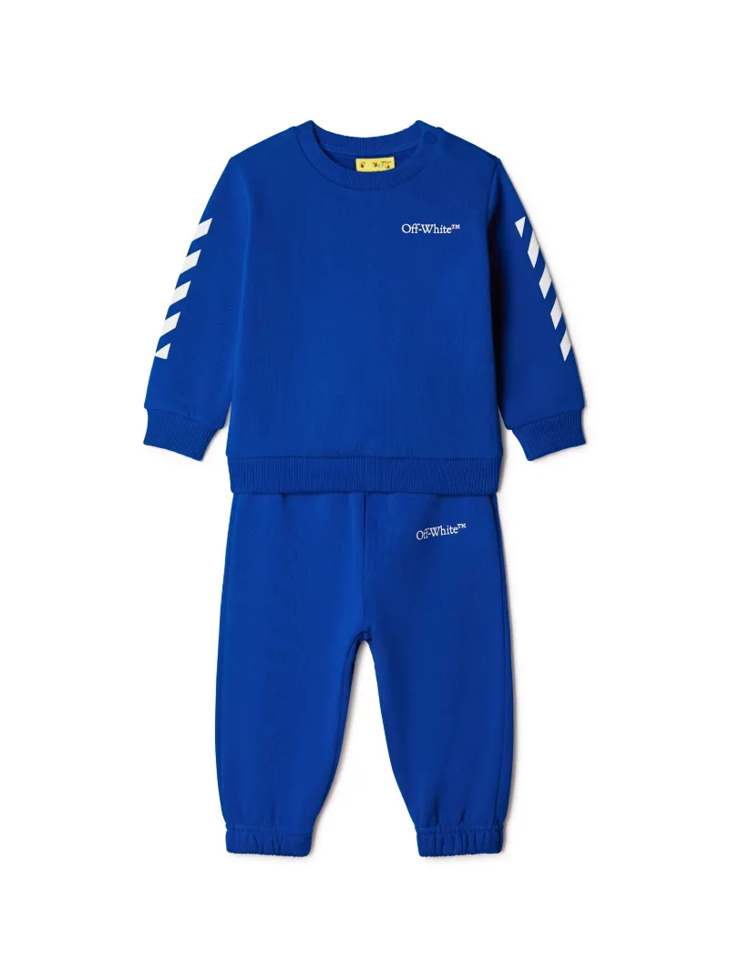 BOOKISH DIAG SWEAT SET 