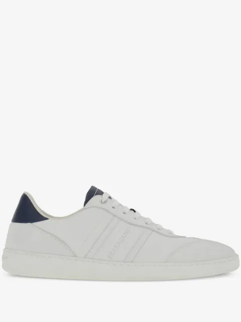Ferragamo low top sneakers with signature
