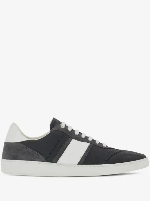 Ferragamo logo-embossed leather sneakers