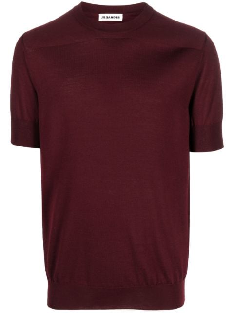 Jil Sander short-sleeve wool T-shirt