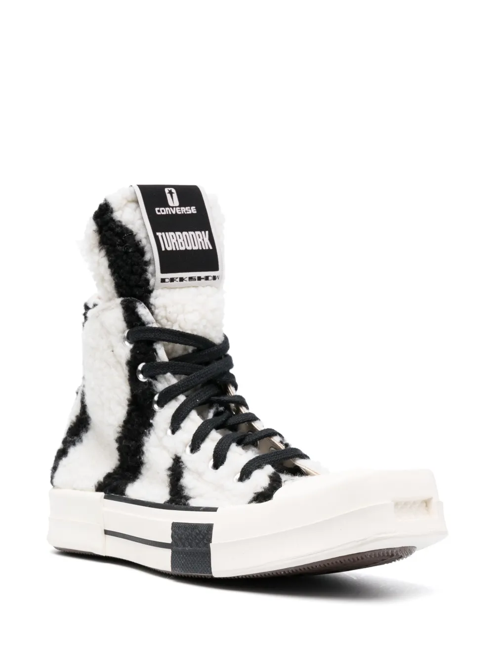 Rick Owens DRKSHDW X Converse Turbodrk High top Sneakers Farfetch