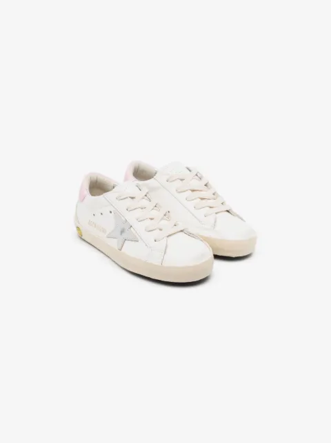 Golden Goose Kids Super-Star leather sneakers