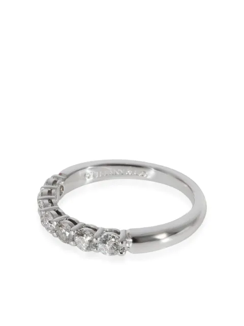 Tiffany & Co. Pre-Owned - platinum Forever diamond band ring