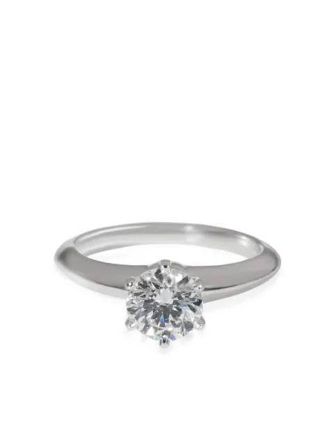 Tiffany & Co. Pre-Owned platinum Solitaire diamond engagement ring