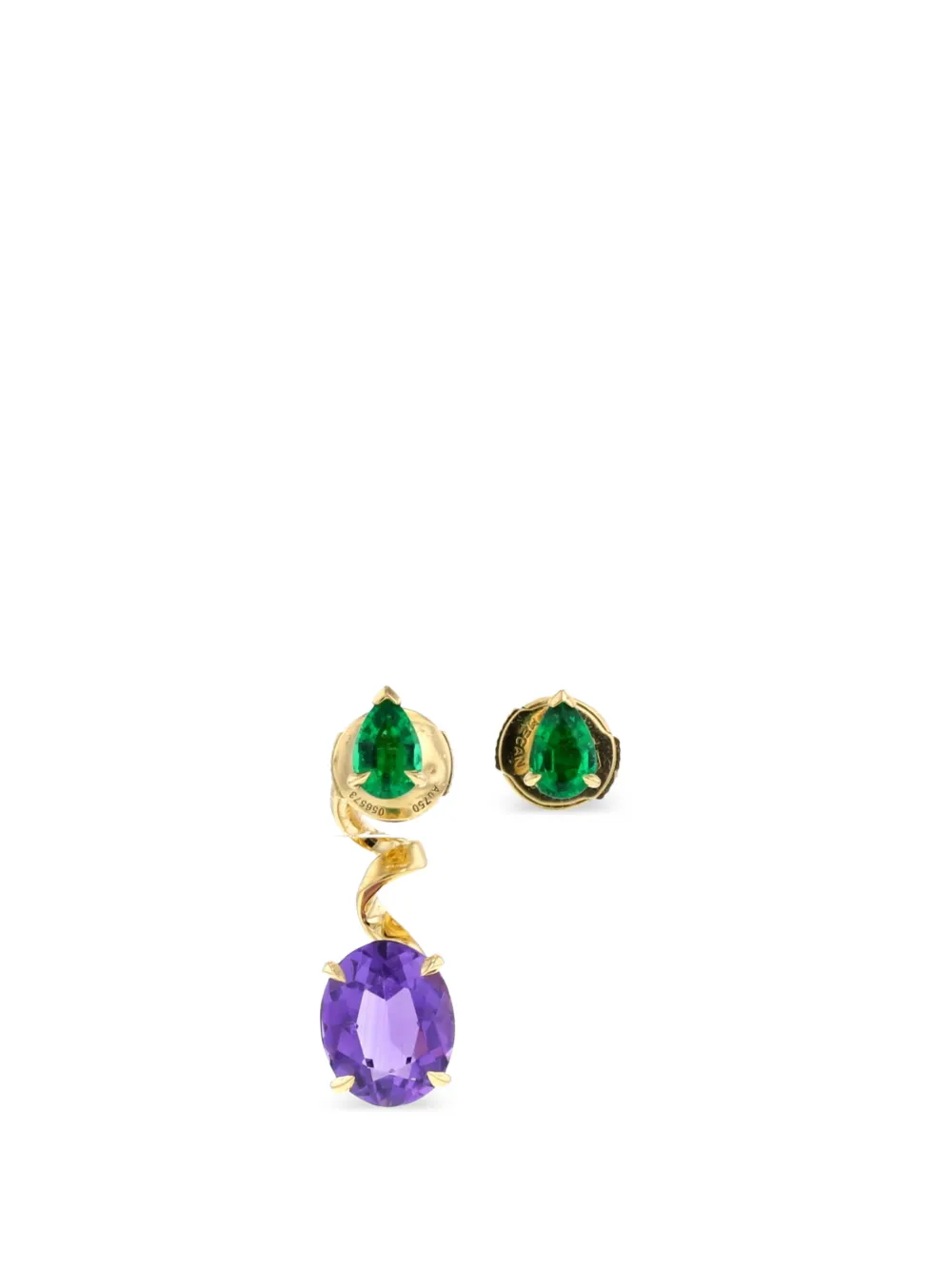 Christian Dior Pre-Owned 2010s Diorama Précieuse earrings - Oro