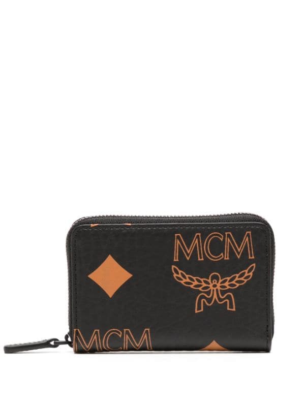MCM monogram-print Slim Wallet - Farfetch