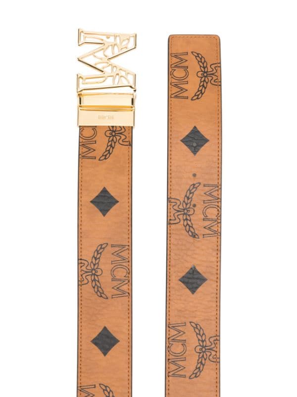 Mcm mens belt sale