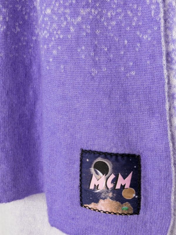 Pre-owned Louis Vuitton Monogram Shawl In Lavender -light Purple