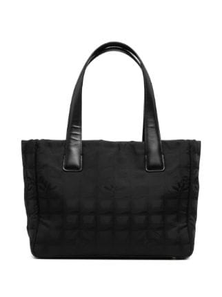 Chanel Old Travel Line Nylon Tote Bag (SHG-28505) – LuxeDH