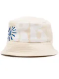 Ruslan Baginskiy logo-print cotton bucket hat - Neutrals