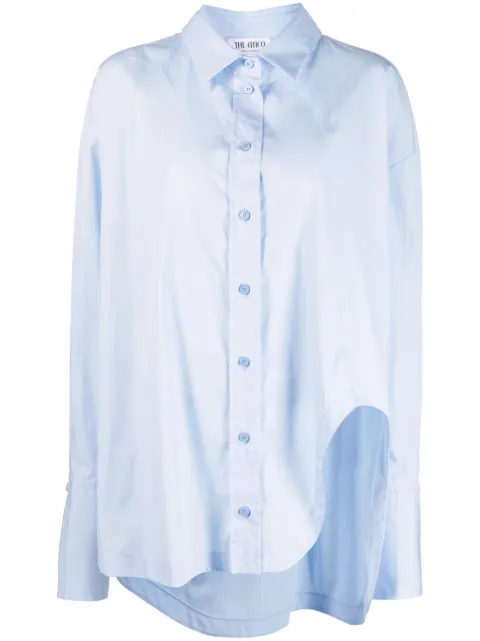 The Attico Diana long-sleeve shirt