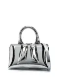 The Attico Friday mini tote bag - Silver