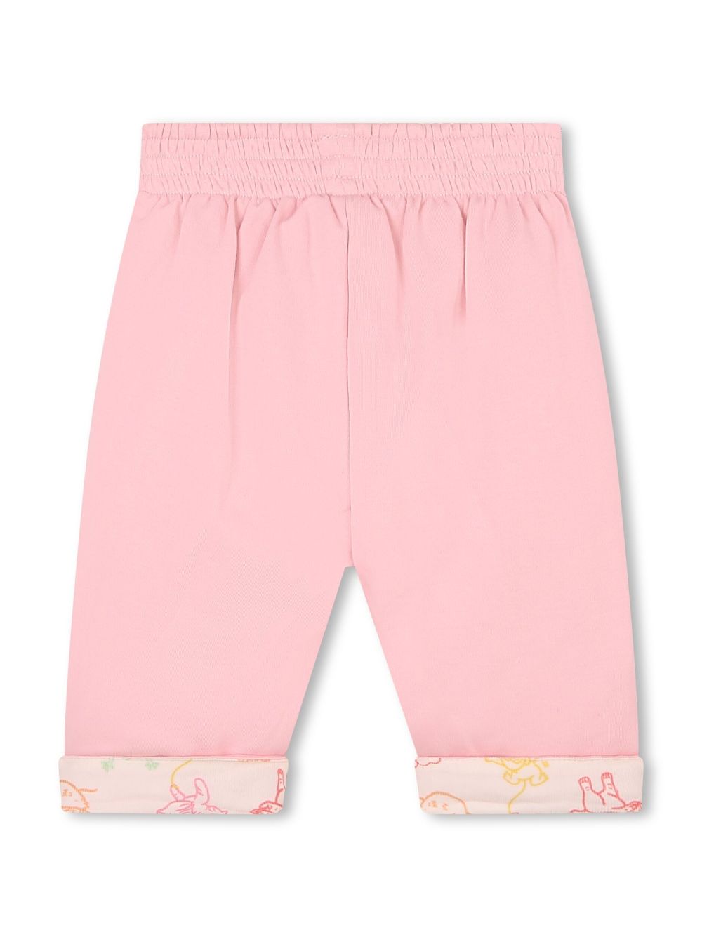 Shop Kenzo Graphic-print Reversible Trouser Set In Pink