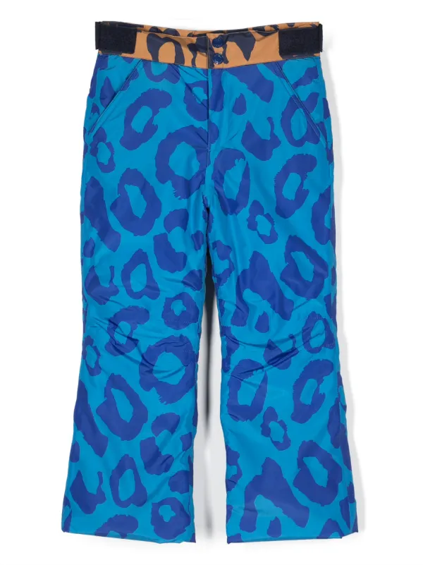 Marc Jacobs Kids Cheetah-print Snow Trousers Blue FARFETCH ID