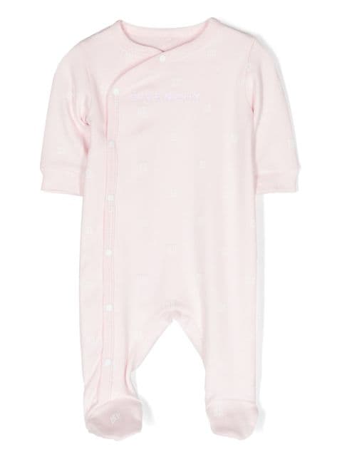 Givenchy Kids logo-embroidered 4G-print pajamas