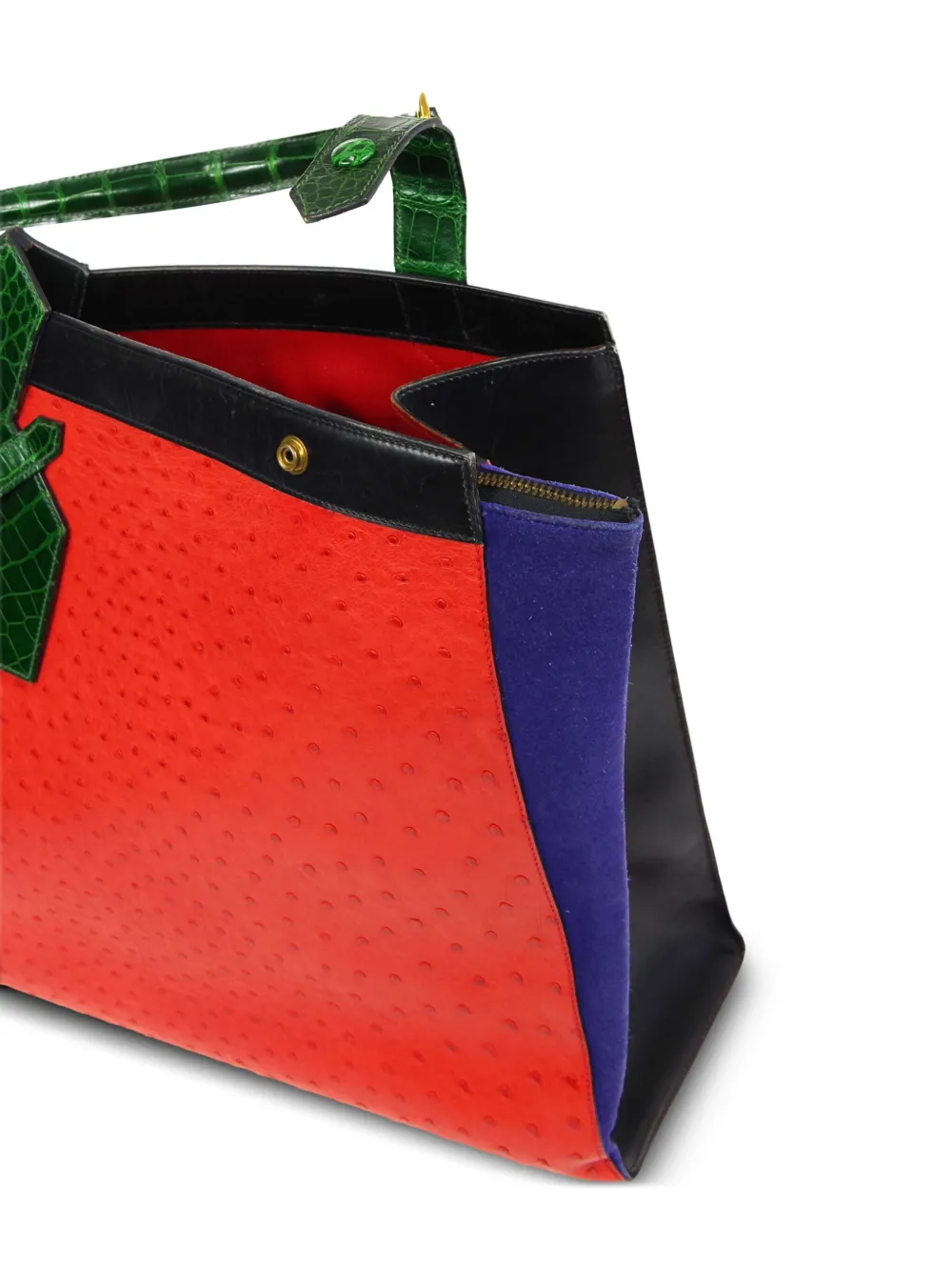 HERMES 1998 HIMALAYA SYMBIOSE 43 ハンドバッグ