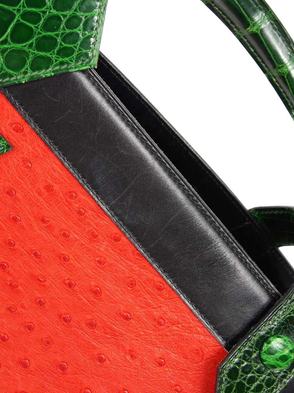 HERMES 1998 HIMALAYA SYMBIOSE 43 ハンドバッグ