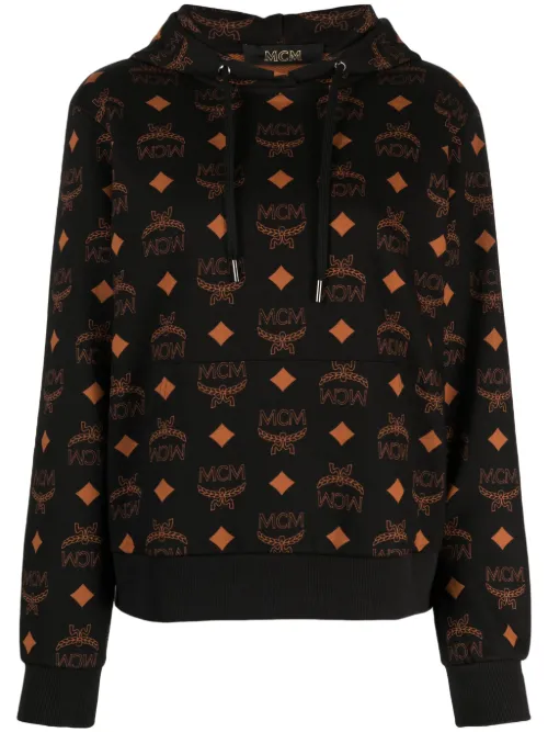 Hoodie à imprimé monogrammé - MCM - Modalova