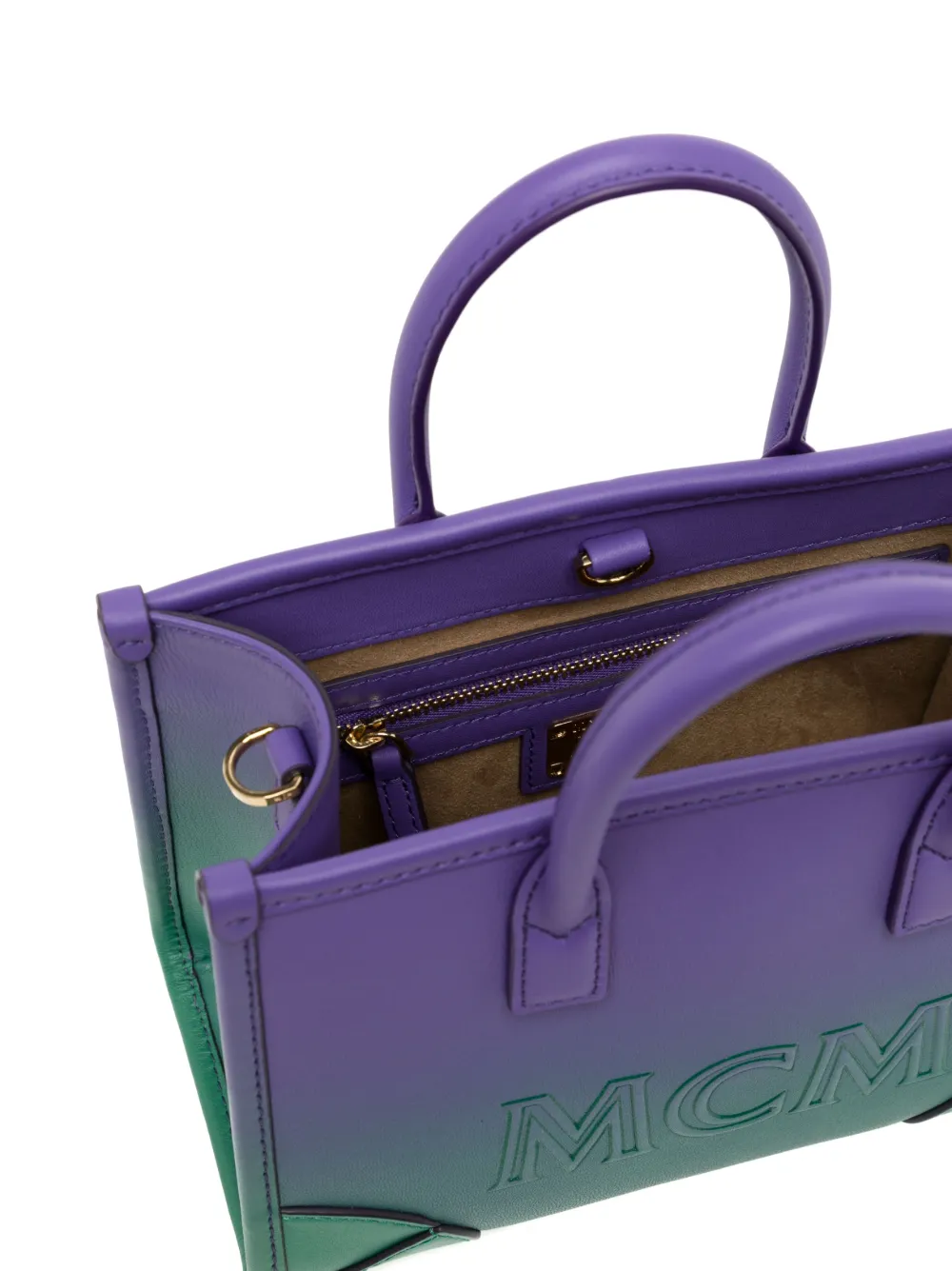 mcm hologram bag