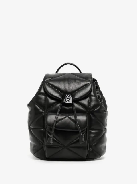 MCM mini Travia quilted backpack 