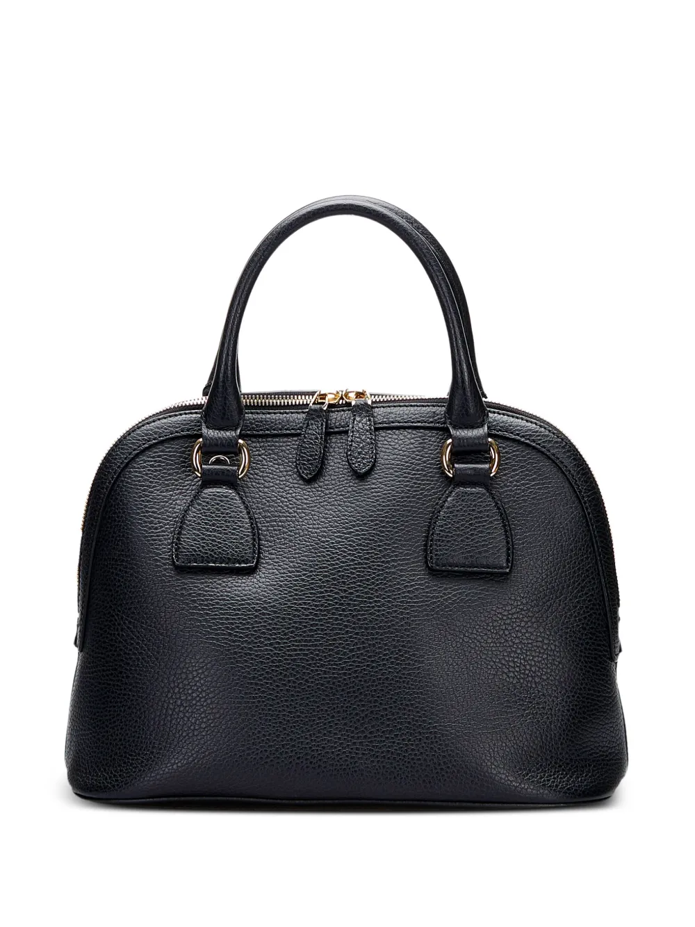 Pre-owned Gucci Dome Mini Tote Bag In Black