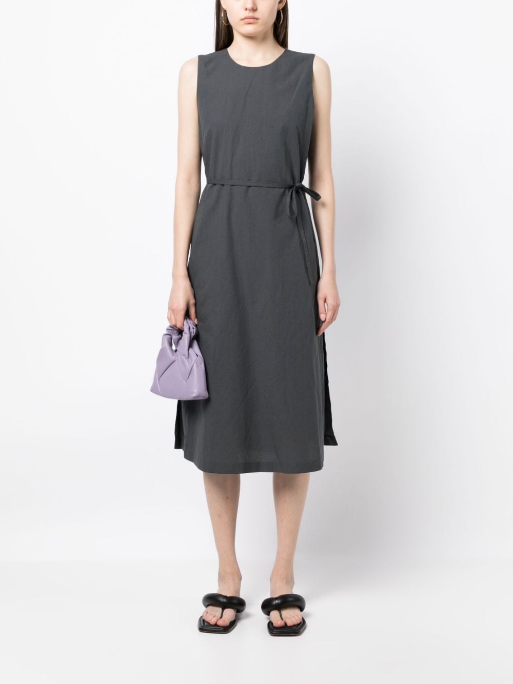 STUDIO TOMBOY layered sleeveless dress - Grijs