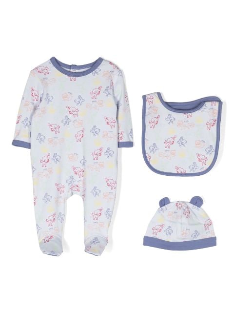 Kenzo Kids logo-print pajamas set