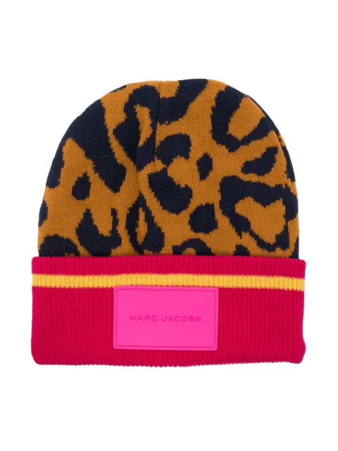 Marc Jacobs Kids colour-block knitted beanie