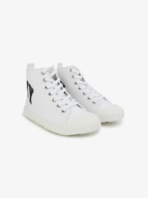 Givenchy Kids logo-print high-top sneakers 