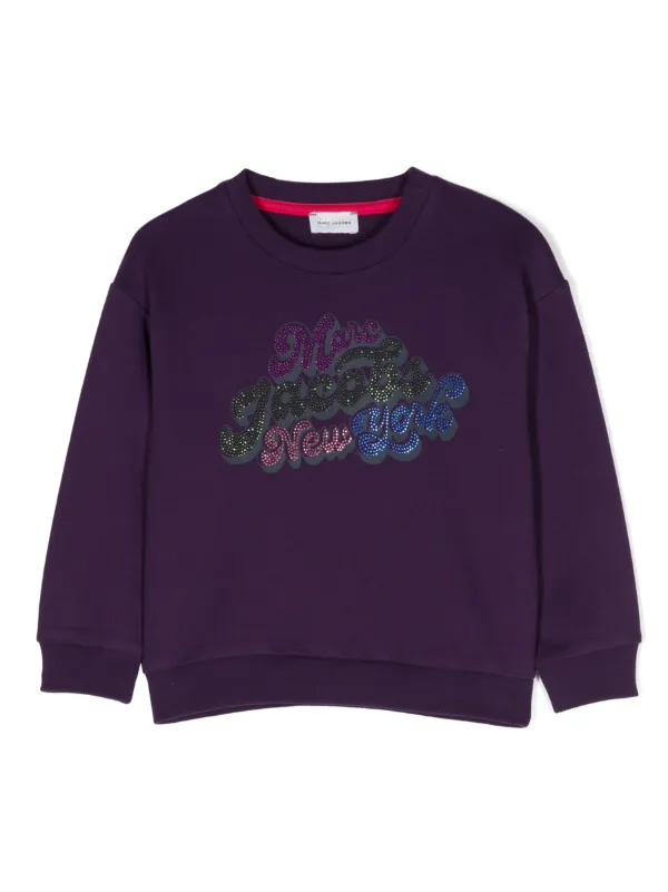 Marc jacobs embellished sweatshirt clearance