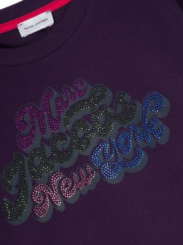 Marc jacobs on sale embellished sweatshirt