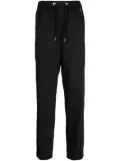 Wooyoungmi drawstring tapered-leg trousers - Black
