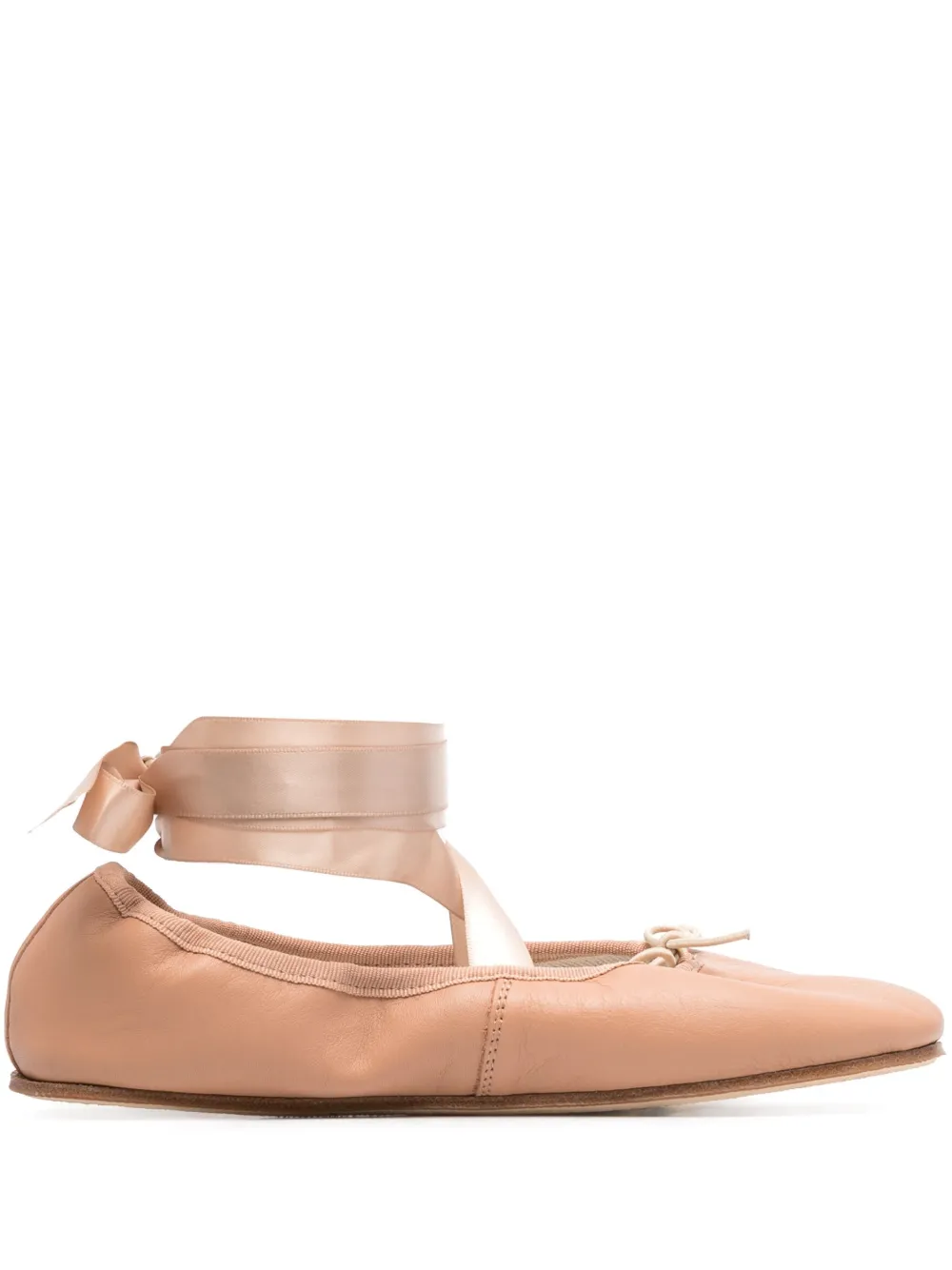 REPETTO SOPHIA LEATHER BALLERINA SHOES