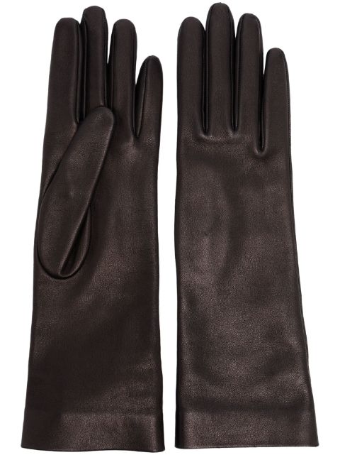 Saint Laurent full-finger design leather gloves