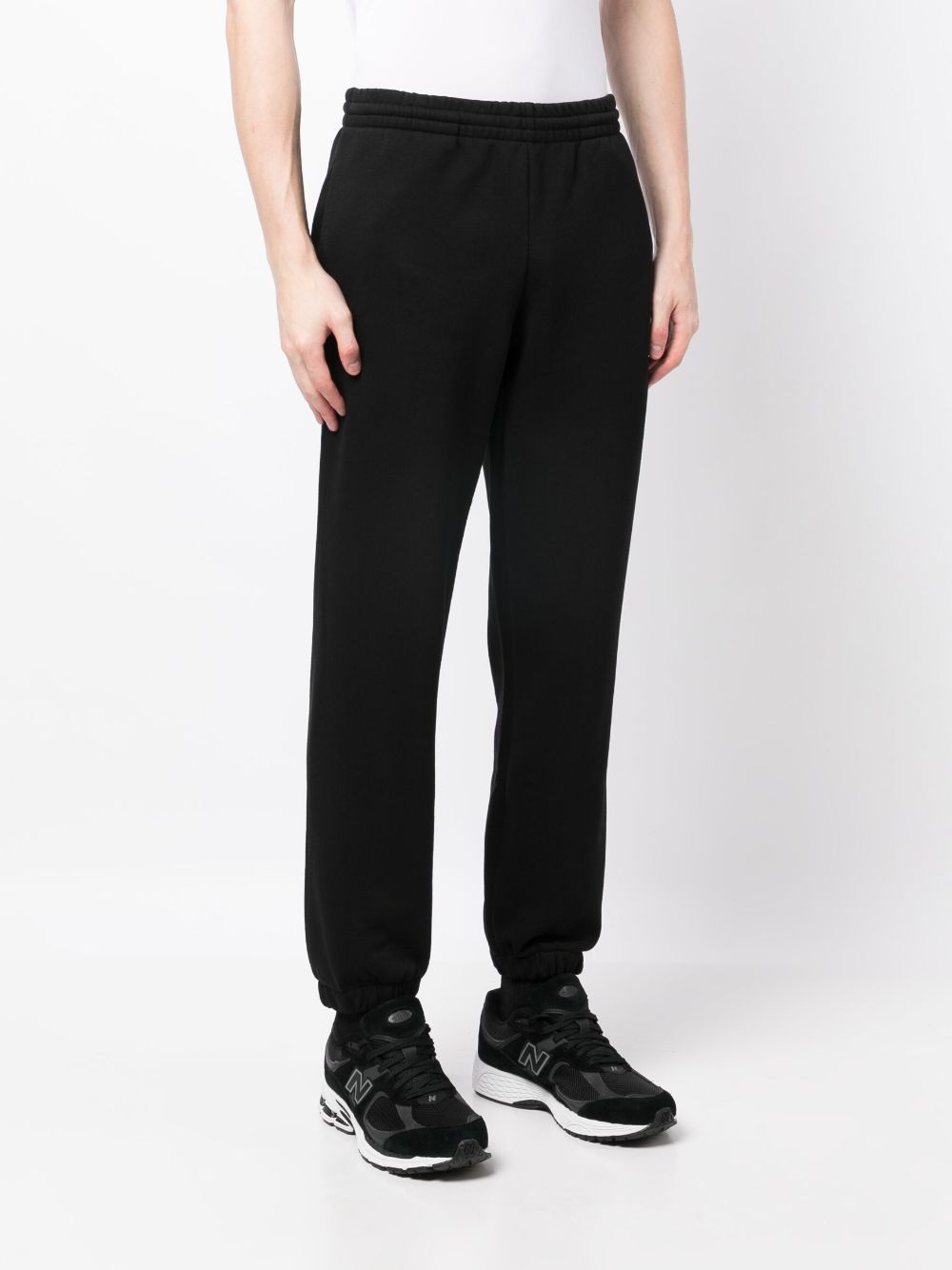 Shop Lacoste Elasticated-waist Track Pants In Schwarz