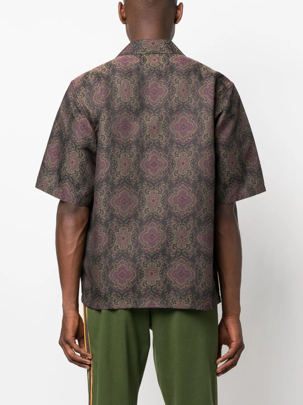 Needles Black Cabana Shirt In Black