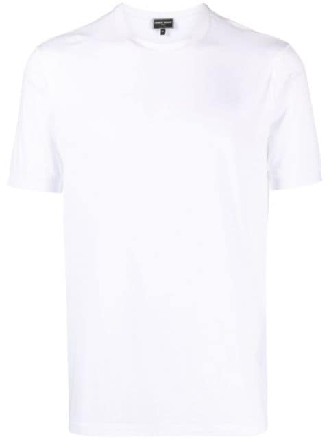 Giorgio Armani crew-neck plain T-shirt
