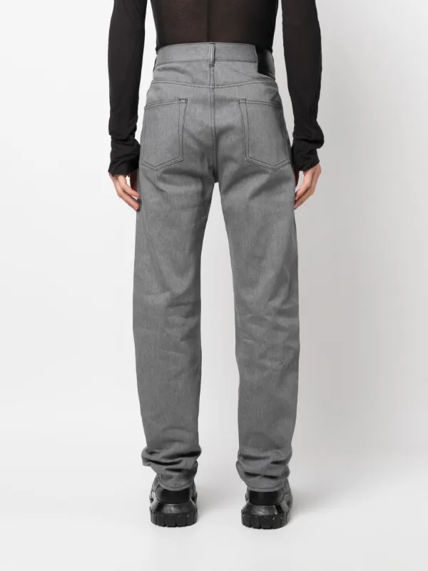 Rick Owens DRKSHDW straight-leg Cotton Jeans | Grey | FARFETCH