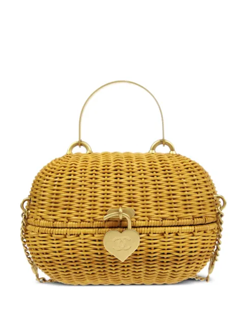 CHANEL 2005 Heart Lock Basket two-way bag Women